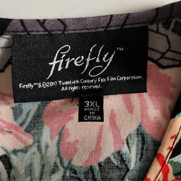 Firefly Hawaiian print sleeveless dress size 3x (approximately size 14 US) - Picture 5 of 10